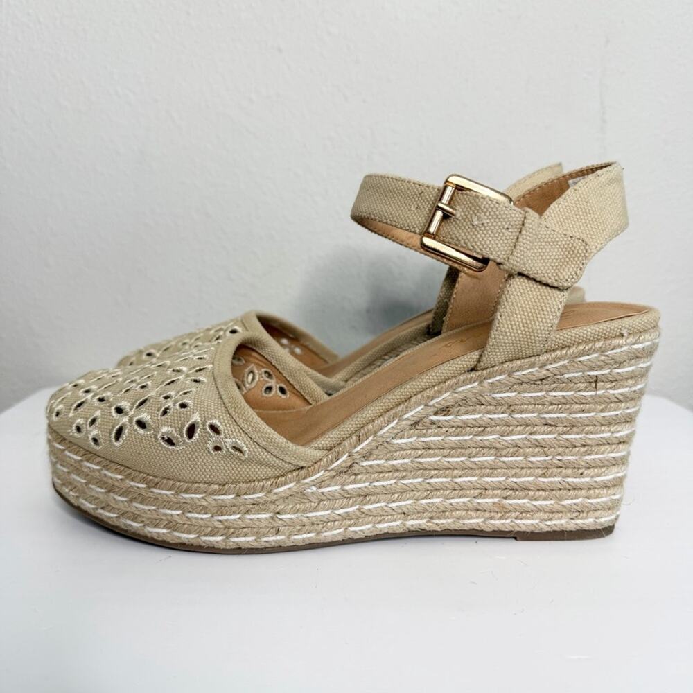 Skechers Espadrille Wedge Sandals Women’s Size 10 - Picture 3 of 6